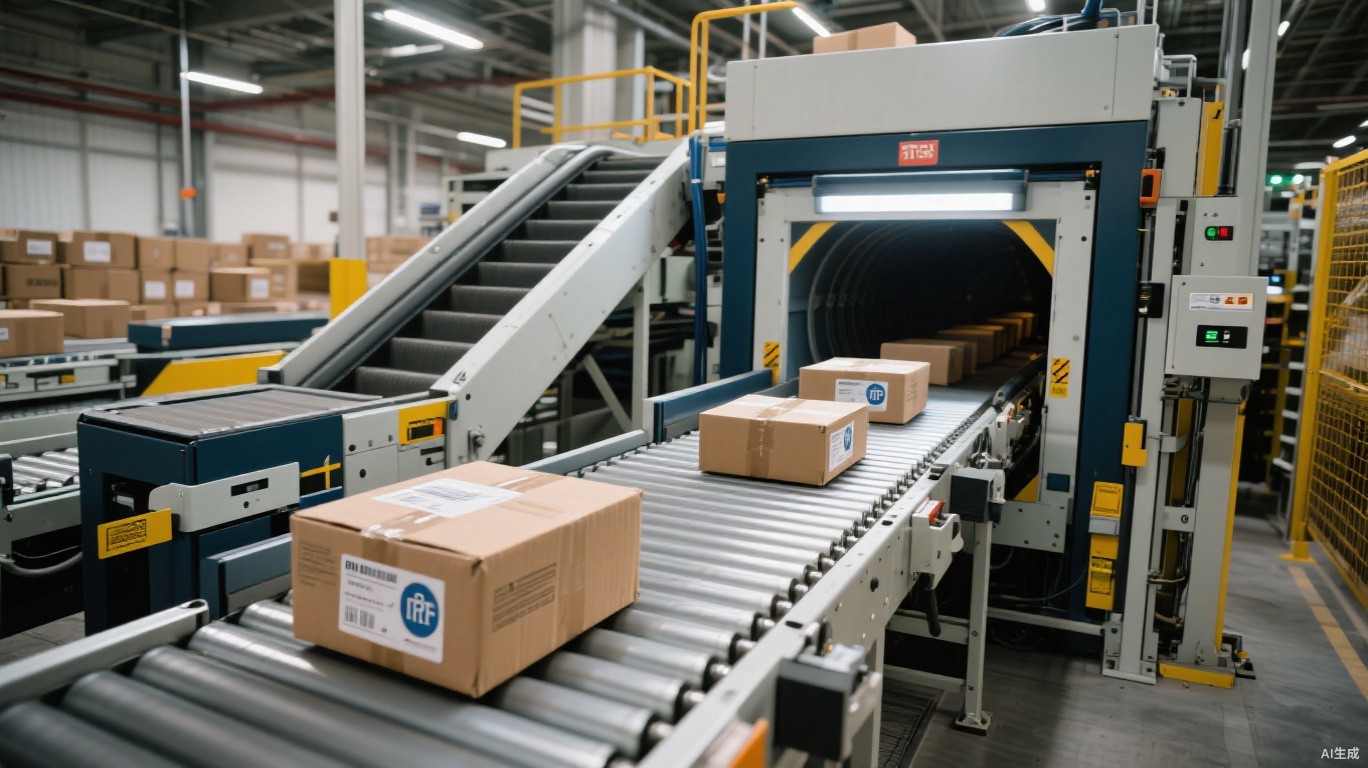 RFID Parcel Sorting: Cross-Belt, Popup & Shoe Sorters