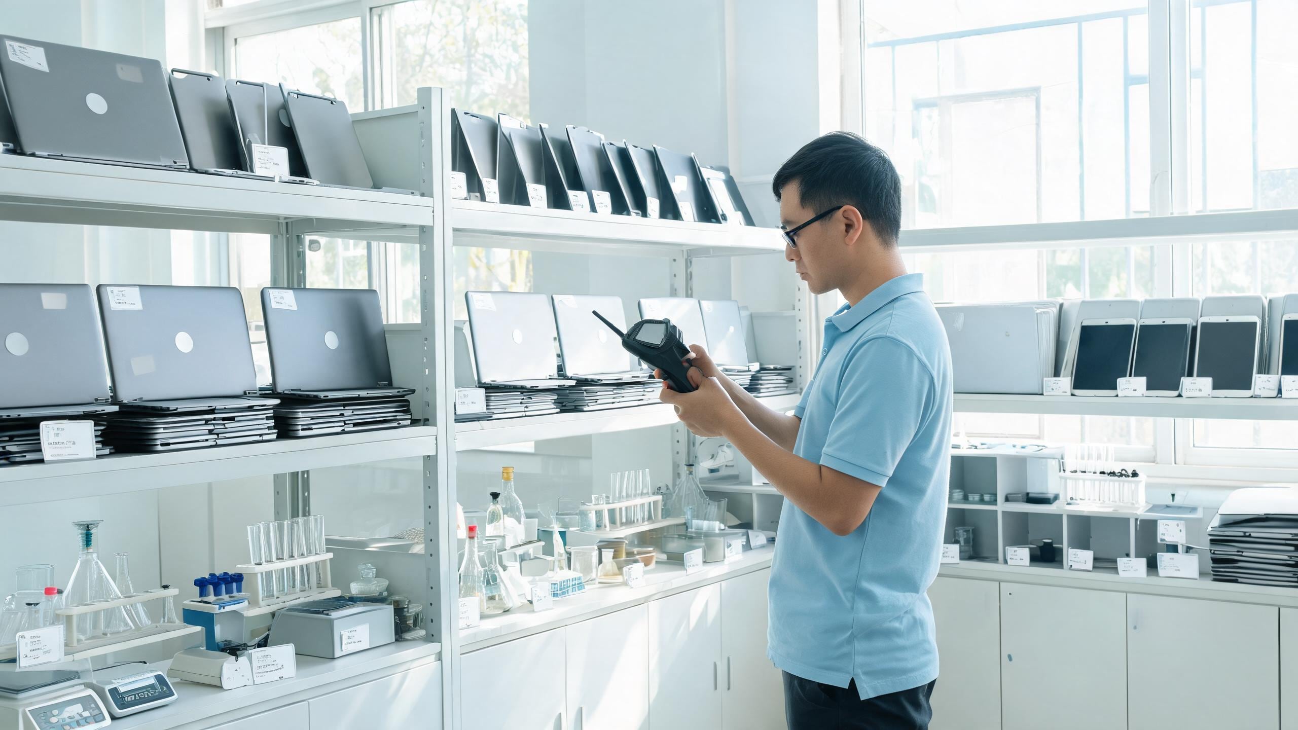 School Asset RFID: Turning a One-Month Count into a One-Day Routine