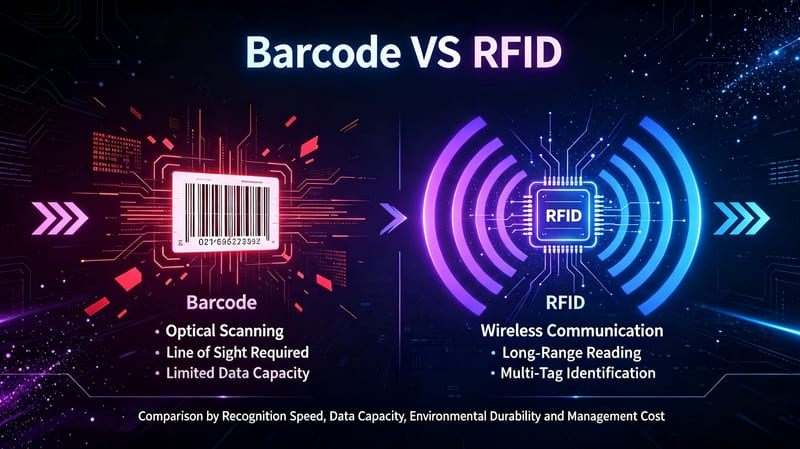 RFID vs Barcode: Warum 99,9% Genauigkeit den Einzelhandel verändert