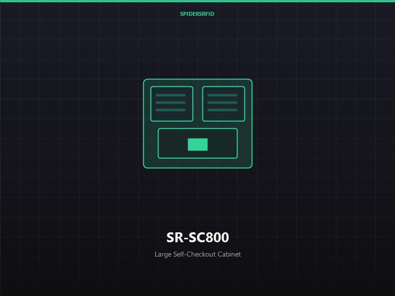 SR-SC800 Large Self-Checkout Cabinet