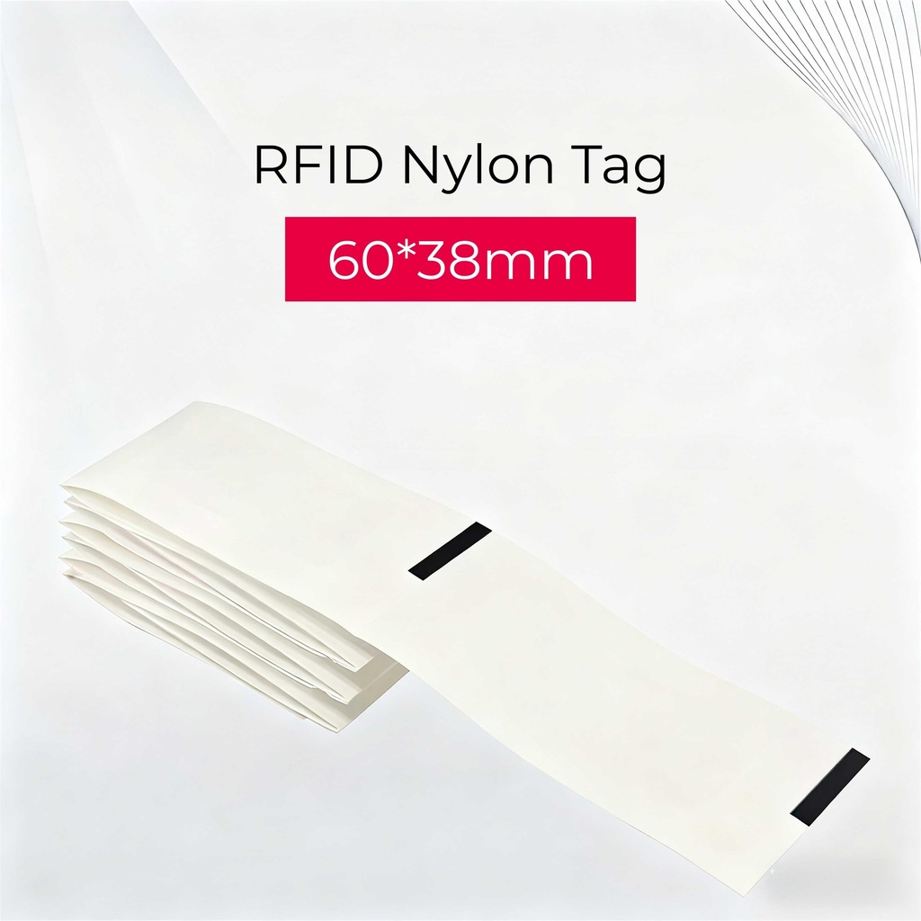 UHF Nylon Tag 60*38mm Chip FM13UF0051E 1000pcs/roll